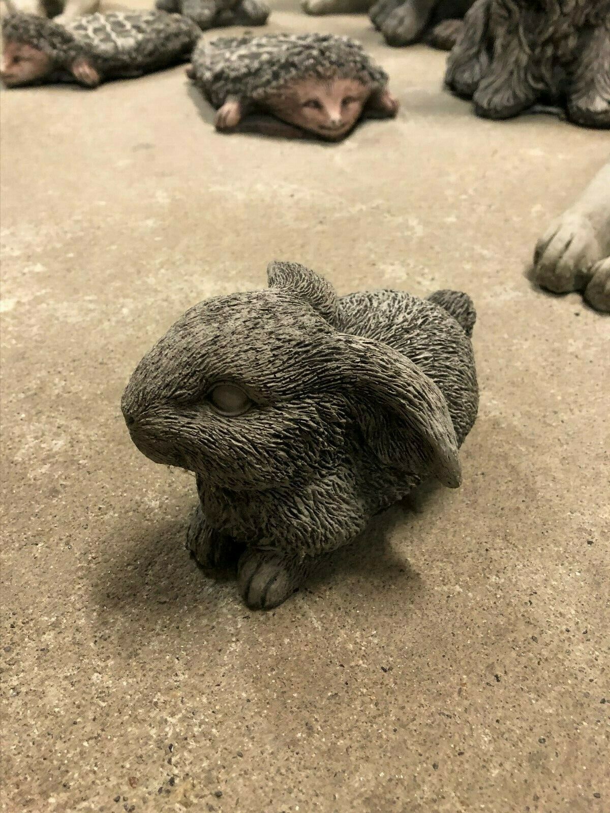 Small Stone Bunny Rabbit Ornament 